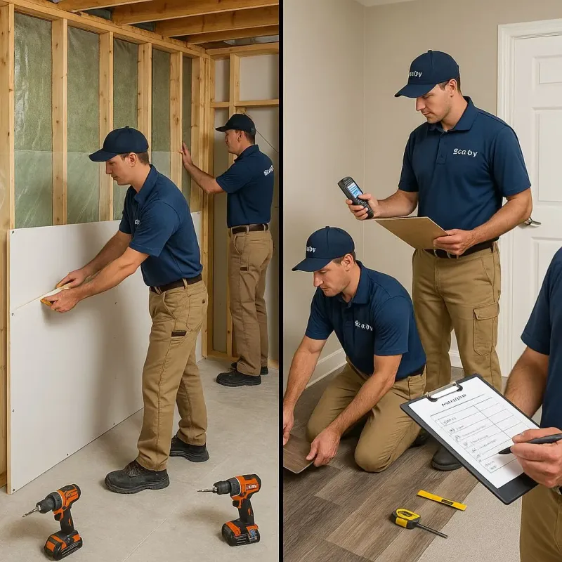 Repairs and Reconstruction process in Shelbyville, IL